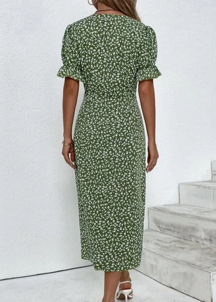 Aysel Elegant and Comfortable Floral Dress