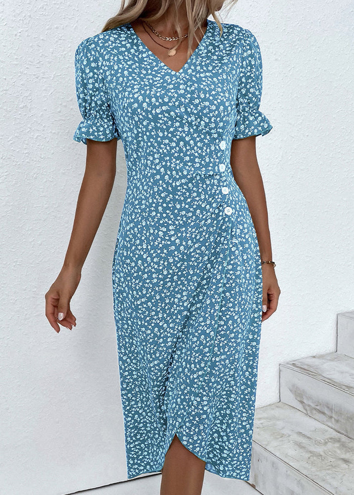 Aysel Elegant and Comfortable Floral Dress