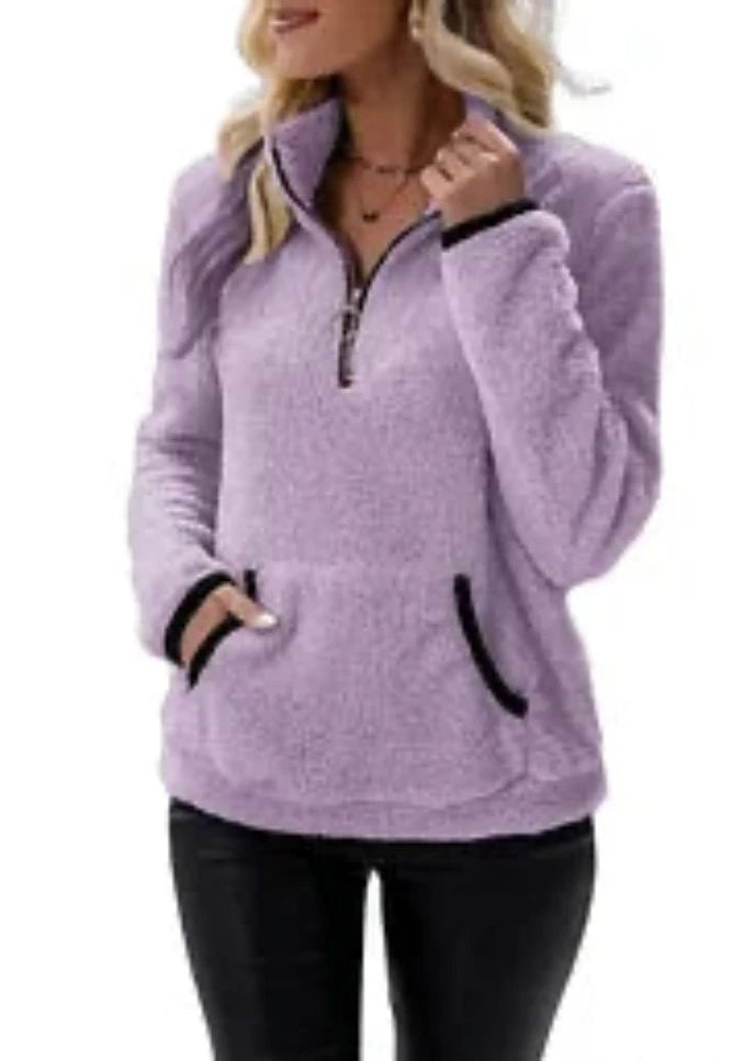 Bénédicte - Soft and Comfortable Sherpa Sweater