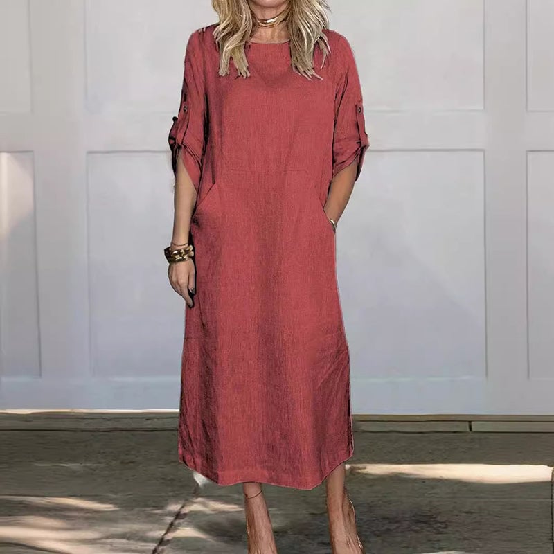 Emine - Elegant Dress with Pockets