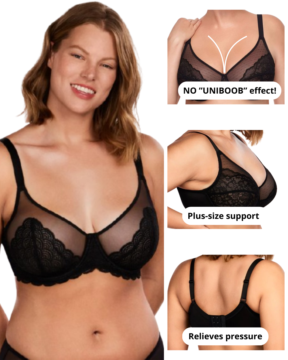 Tahlira - Breast Reducing Bra - Invisible Comfort, Unstoppable Confidence