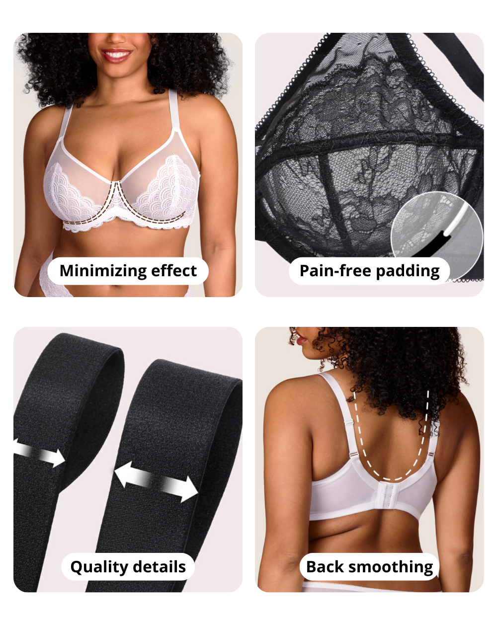 Tahlira - Breast Reducing Bra - Invisible Comfort, Unstoppable Confidence