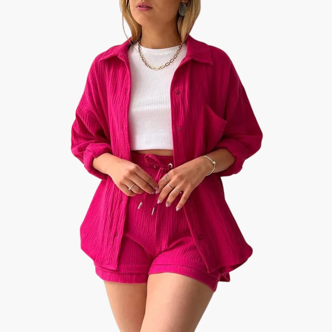 Celia - Comfortable 2-piece summer set