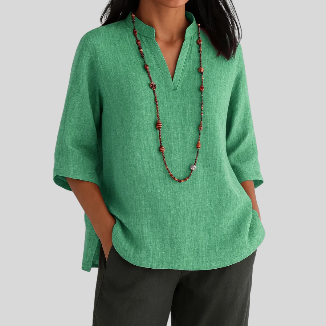 Sirelia - Lightweight Summer Blouse - Freedom, Freshness and Elegance in Everyday Life
