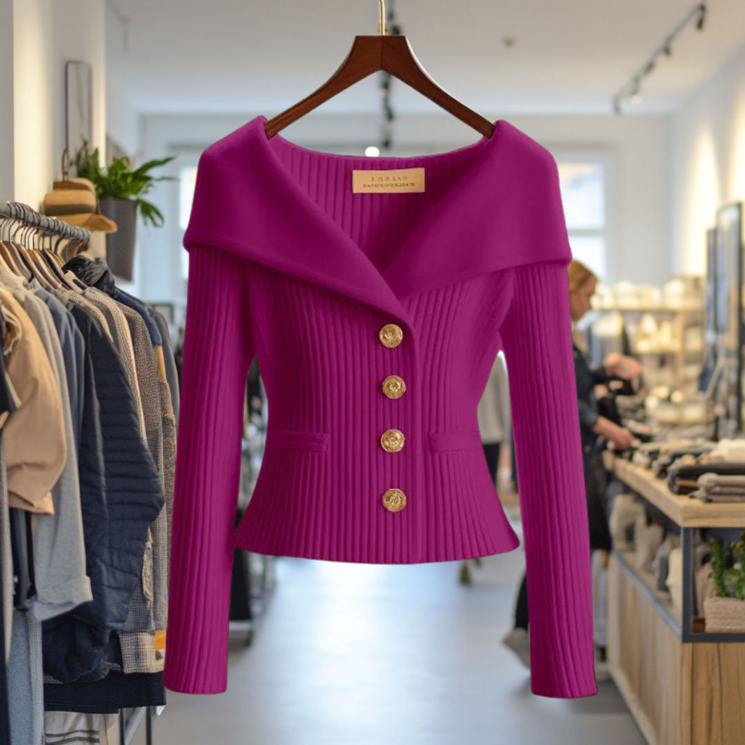 Loreta - Luxurious Knit Jacket