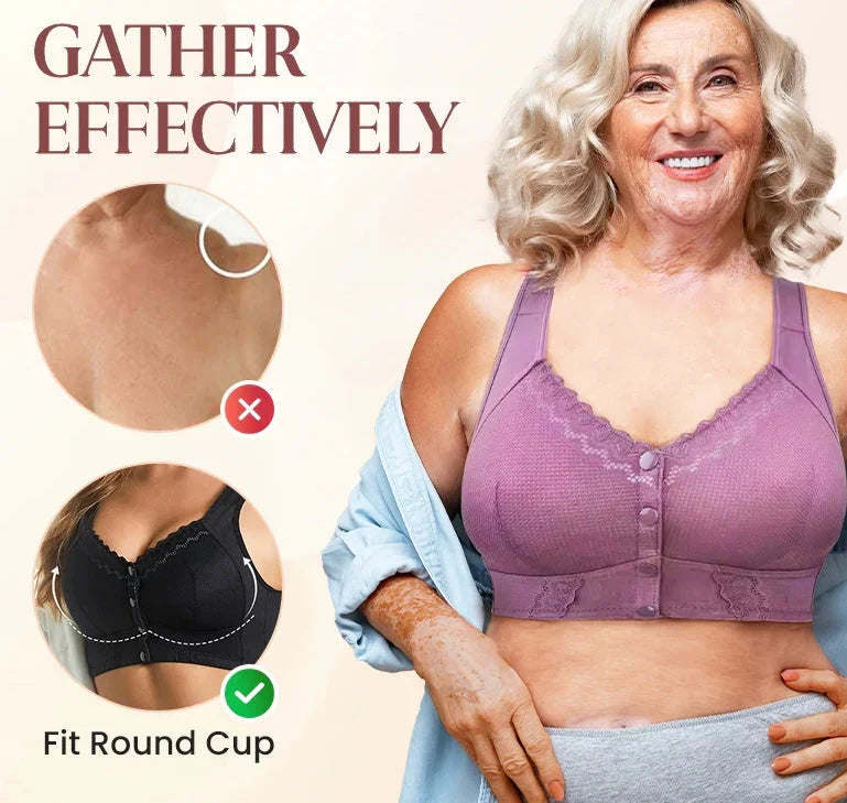 Jean - Breathable Front Closure Bra
