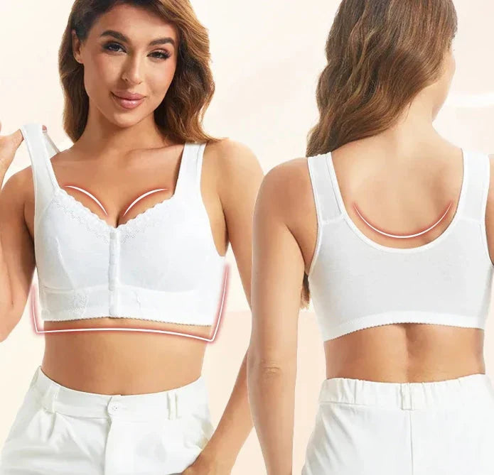 Jean - Breathable Front Closure Bra