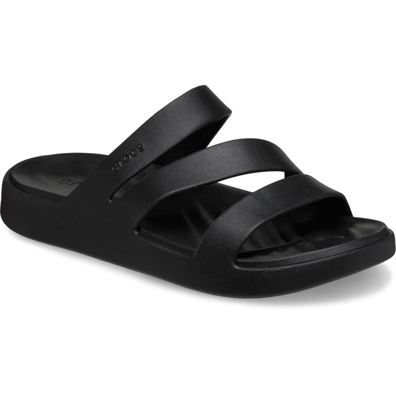 Sylaria - Women's platform sandals with criss-cross straps and comfortable EVA sole