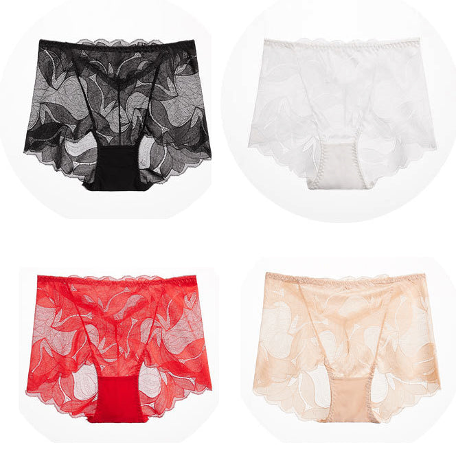 Emina - Women's Handmade Silk Lace Underwear Pack