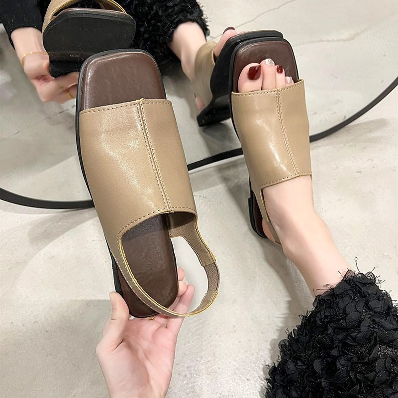 Blyzara - Women's Elegant Modern Low-Heel Comfortable Open-Toe Sandals