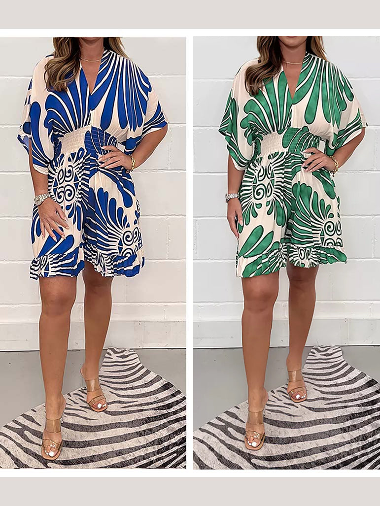 Amani - Women's printed jumpsuit