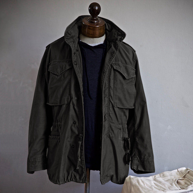 Adrian™ - Hooded Field Jacket with Multi-Pockets and Adjustable Drawstring