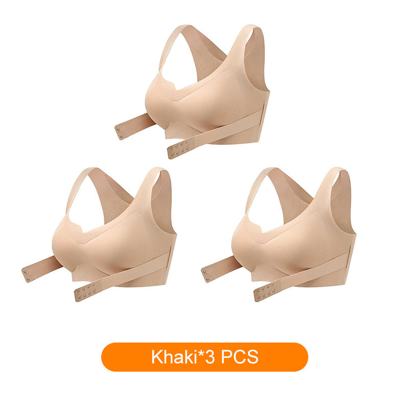 Hestia - Women's Seamless Front Closure Push-Up Bra