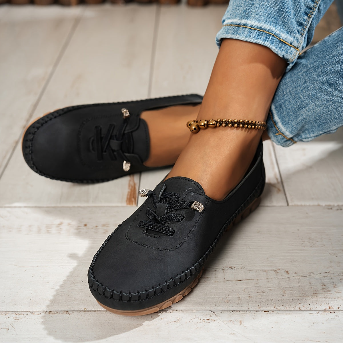 Horellia - Comfortable Orthopedic Flexible Women's Loafers with Full Support