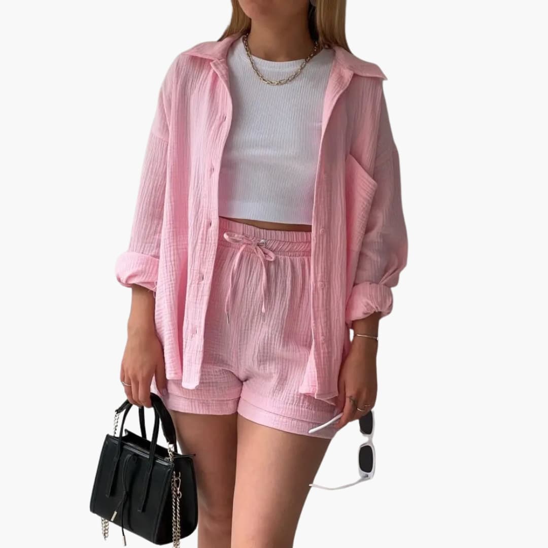 Celia - Comfortable 2-piece summer set
