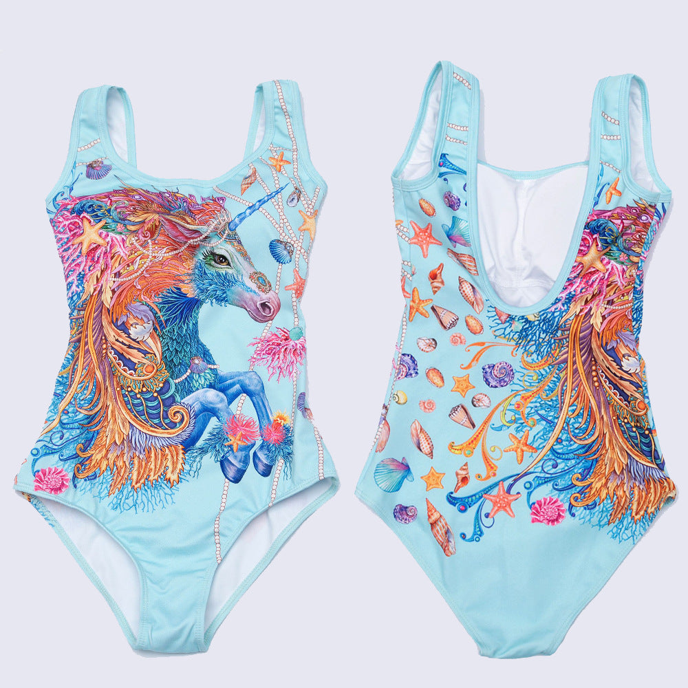 Klyenne - Elegant visual effect sculpting one-piece swimsuit