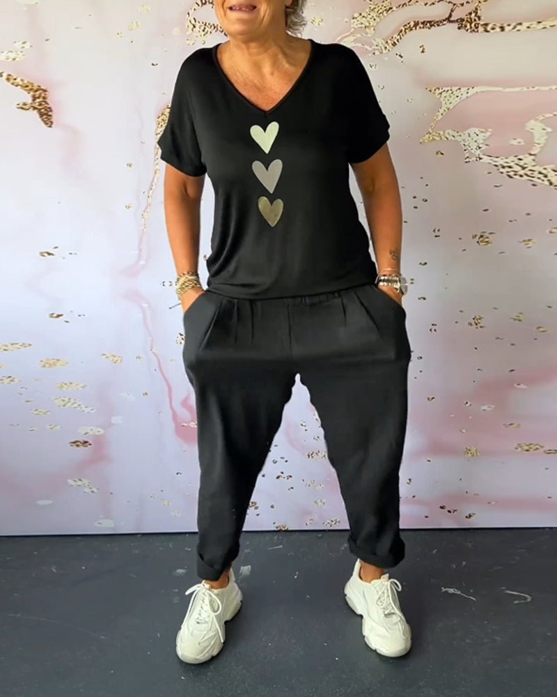 Tavira - Comfortable Casual Pants with Pocket and Solid Color