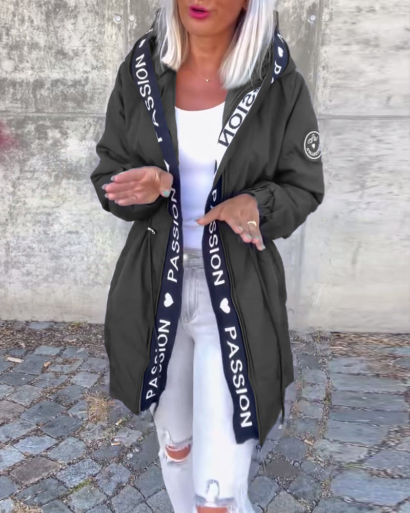 Amicie - Warm Trench Coat for Women