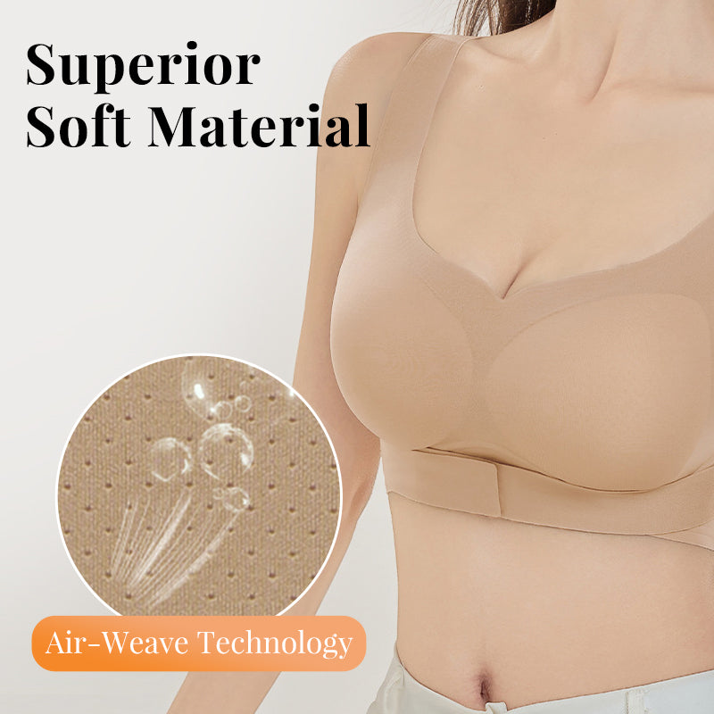Hestia - Women's Seamless Front Closure Push-Up Bra