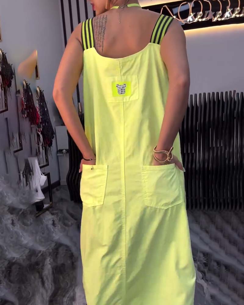 Nyelle - Loose Separate Strap Dress