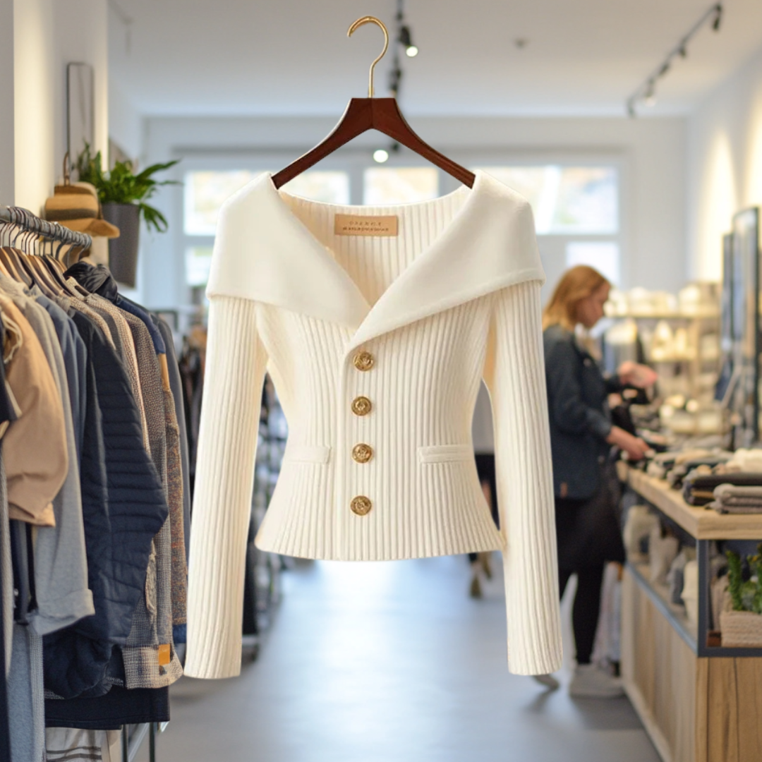 Loreta - Luxurious Knit Jacket