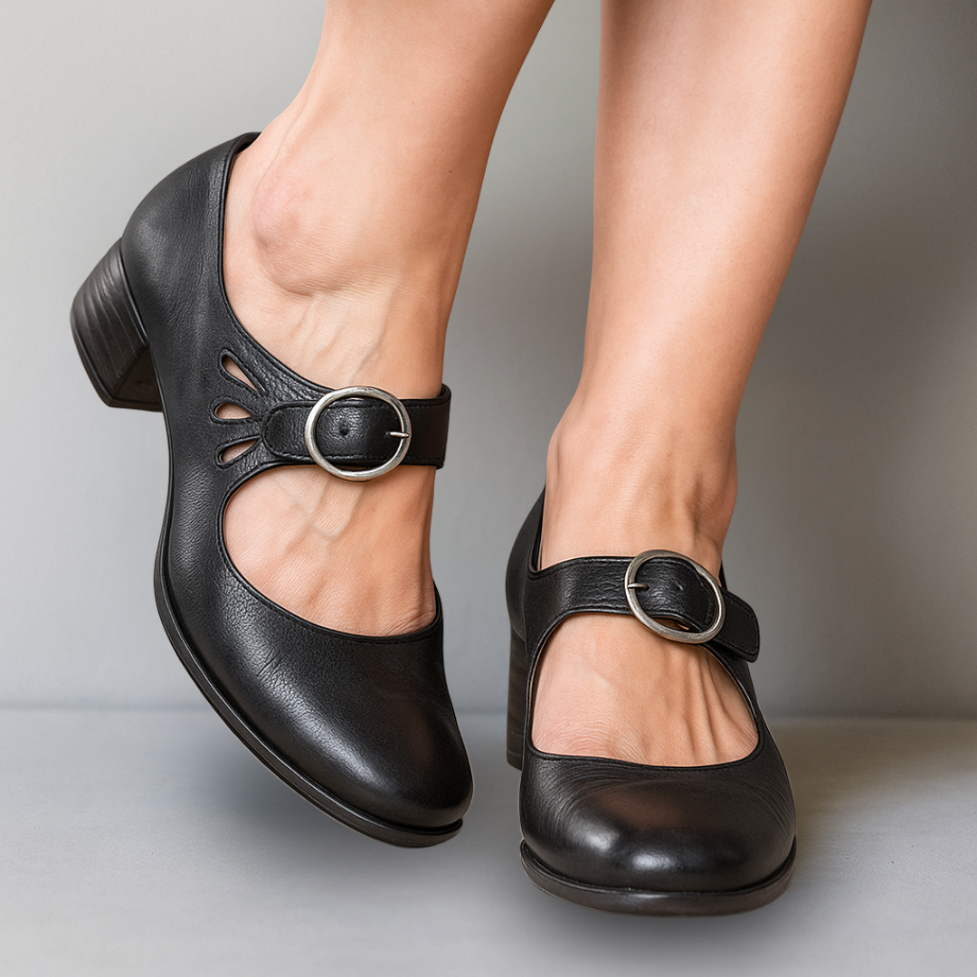 Ivelina - Orthopedic Leather Sandals with Comfortable Insole