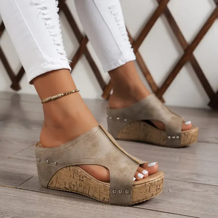 Cyravynne - Comfortable Women's Orthopedic Wedge Sandals