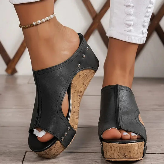Cyravynne - Comfortable Women's Orthopedic Wedge Sandals