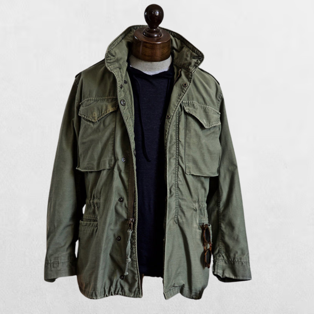 Adrian™ - Hooded Field Jacket with Multi-Pockets and Adjustable Drawstring