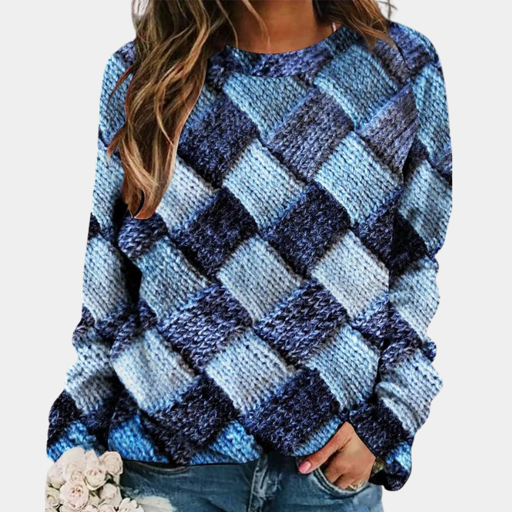Salomé - Colorful Patterned Sweater