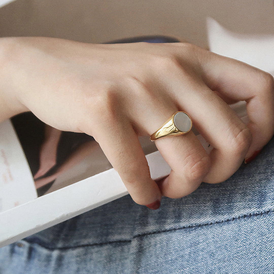 Mother of Pearl Ring