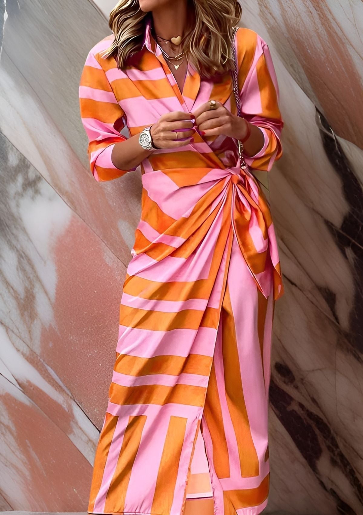 Victoire - Elegant Shirt Dress