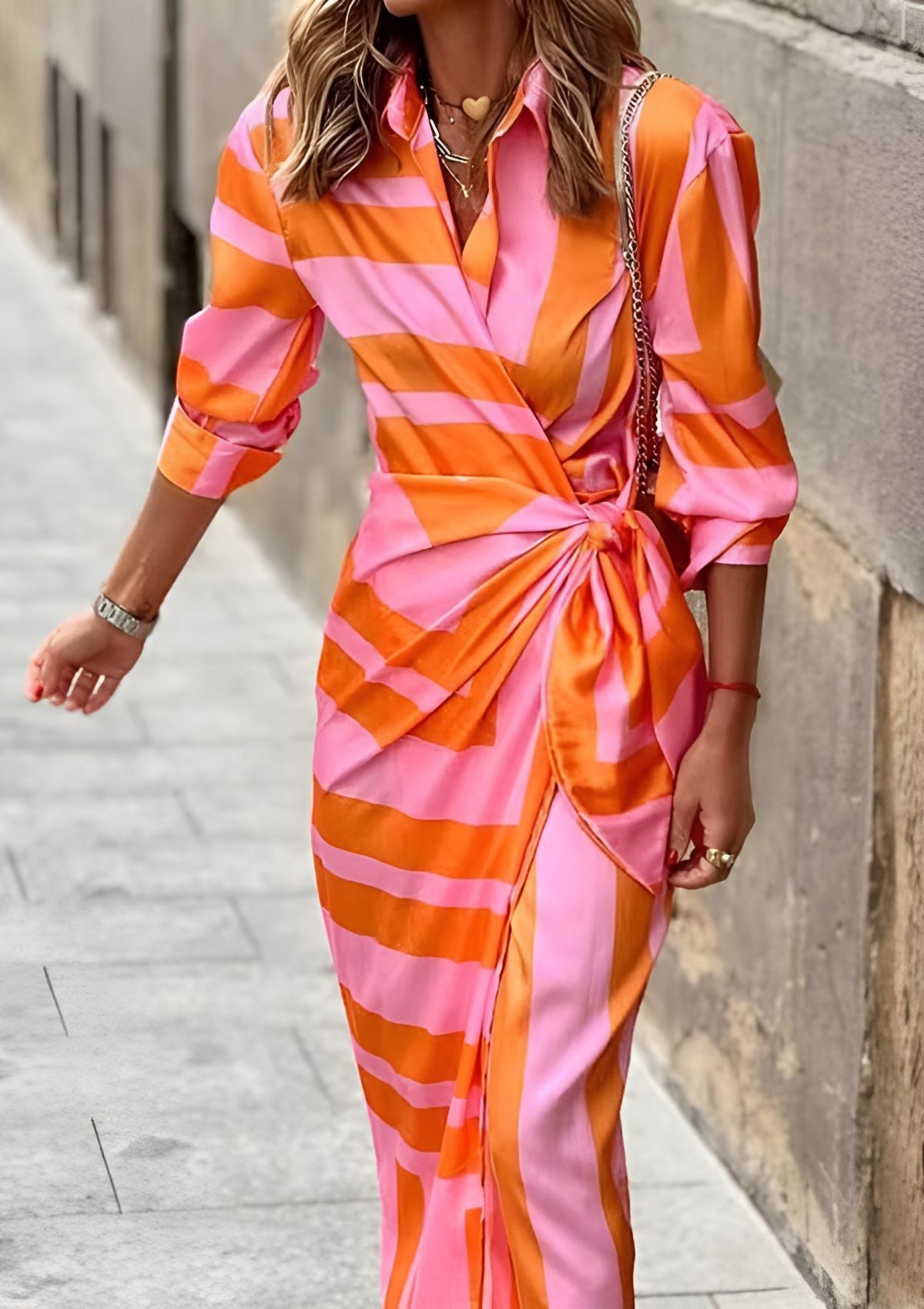 Victoire - Elegant Shirt Dress