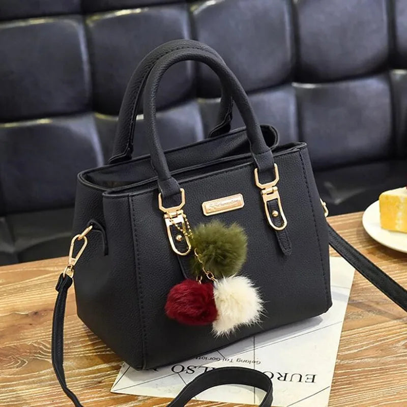 Honorine - Elegant and practical leather handbag