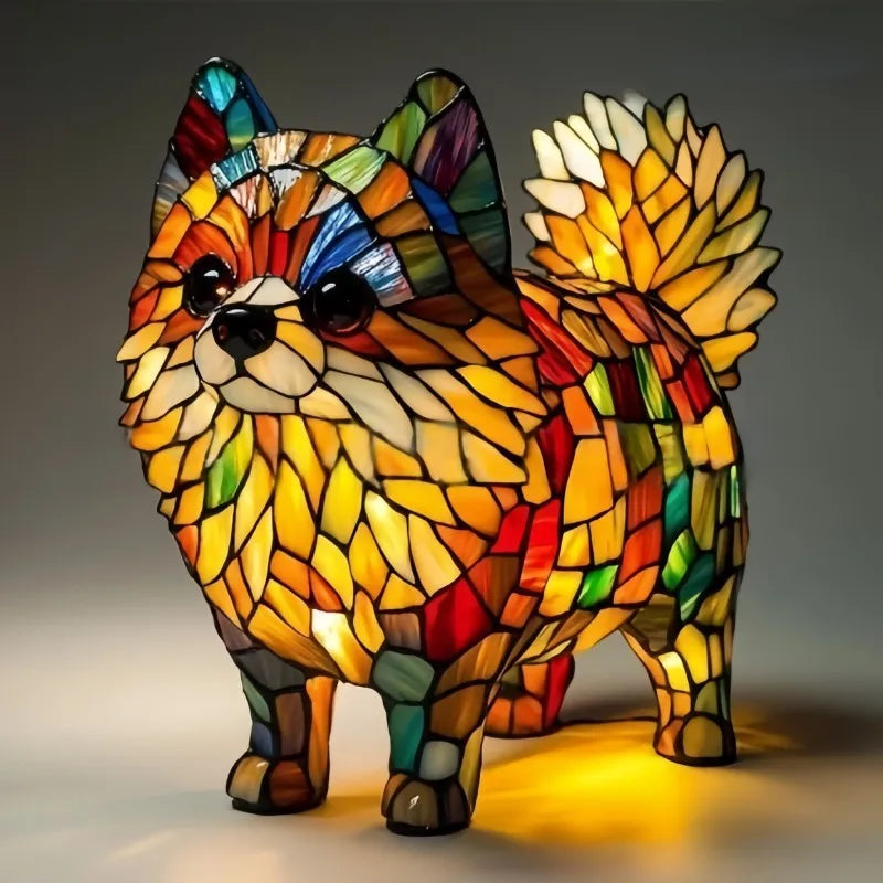 Pomeranian Sunburst Glow
