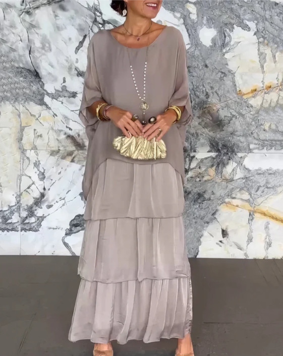 Lara – Elegant Flowy Long Dress