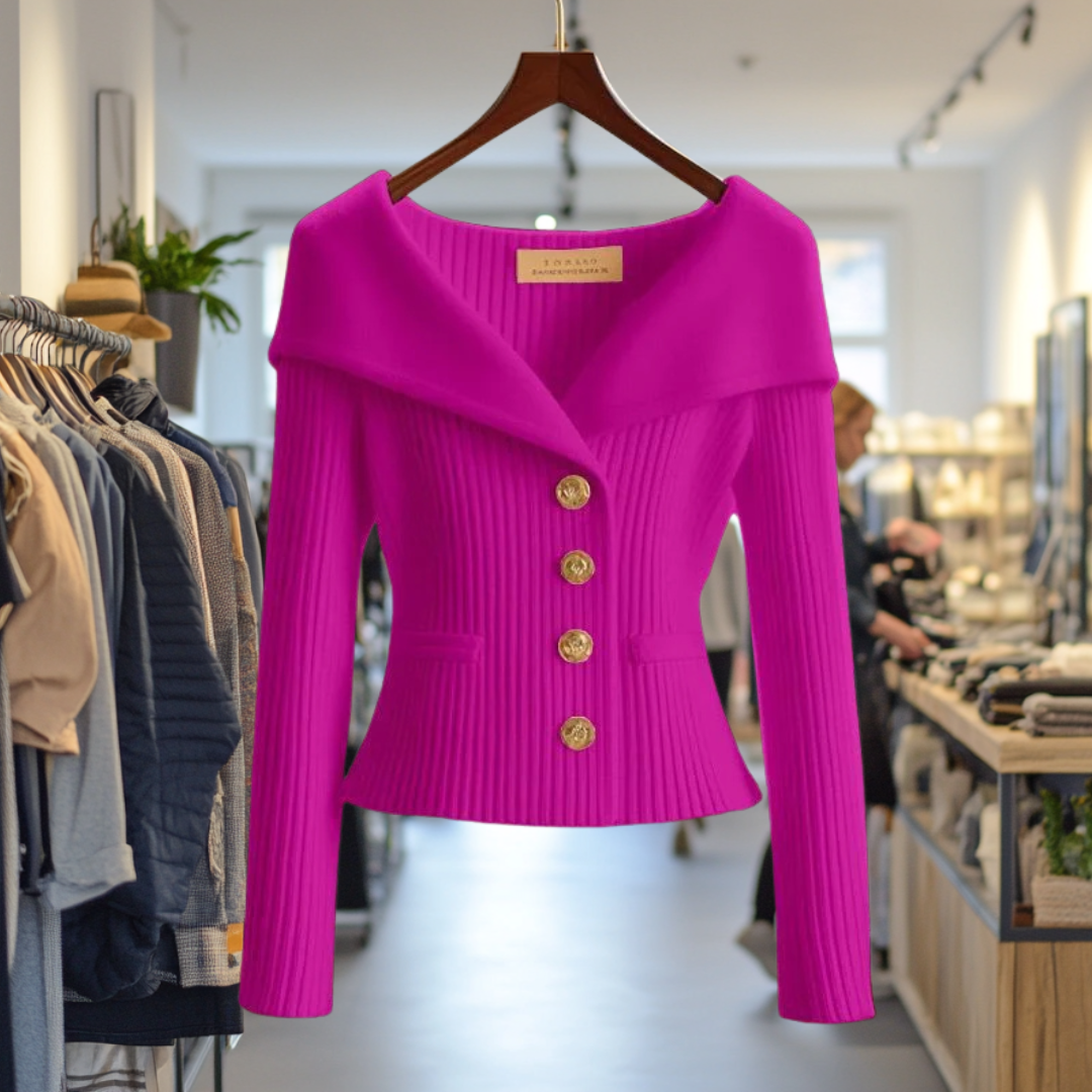 Loreta - Luxurious Knit Jacket