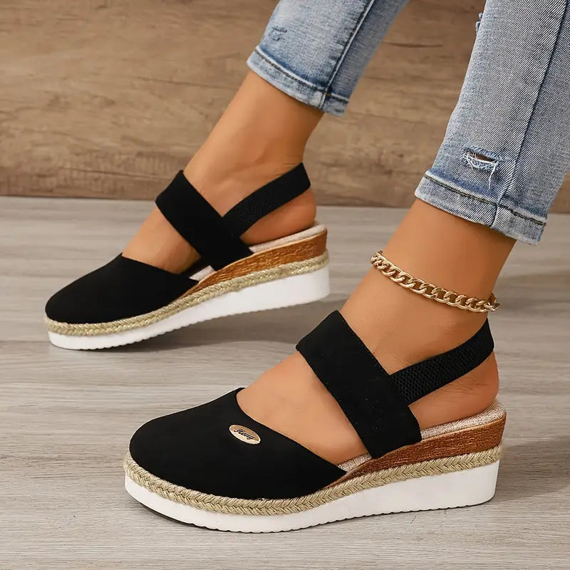 Lioraelle - Orthopedic Sandals with Platform, Ventilated and Casual