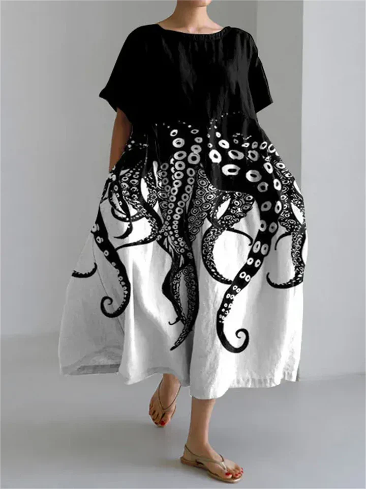 Gwenelle - Flowing floral maxi dress for summer