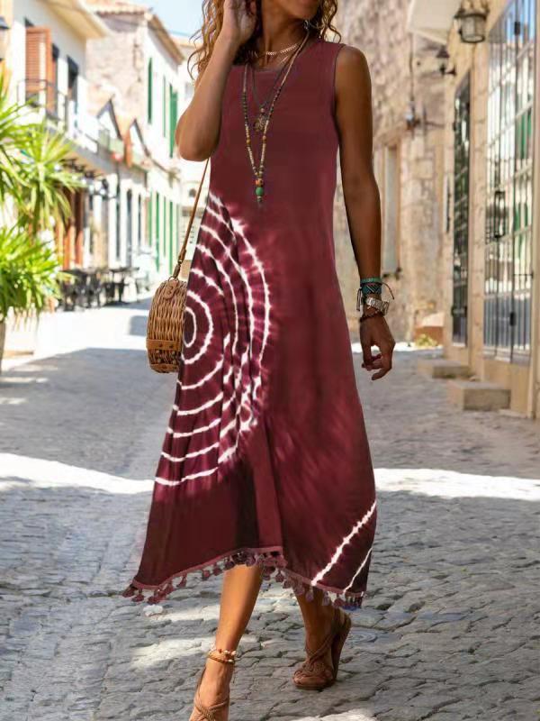 Elowen - Casual and Stylish Sleeveless Midi Dress for Summer
