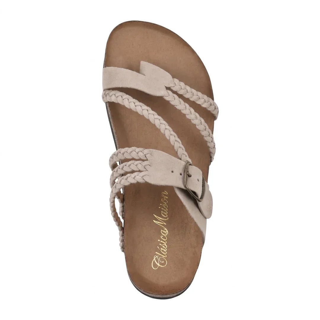 Dalyra - Women's Orthopedic Sandals with Adjustable Braided Straps