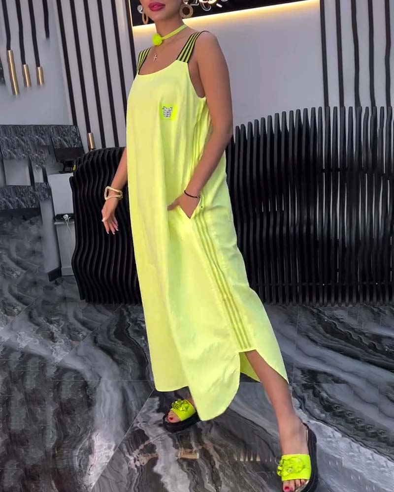 Nyelle - Loose Separate Strap Dress