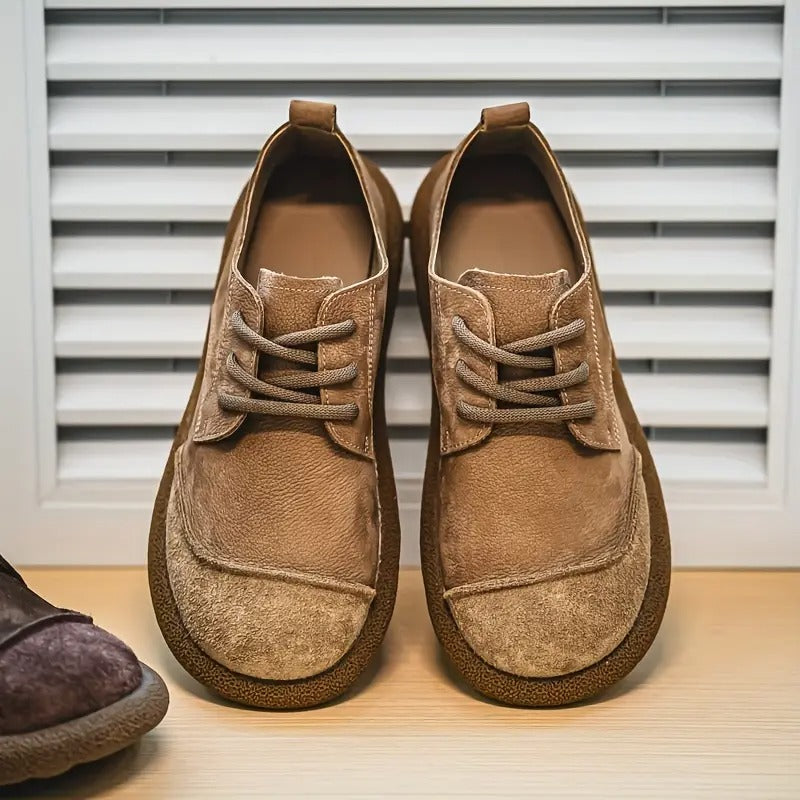 William - Men's orthopedic leather shoes