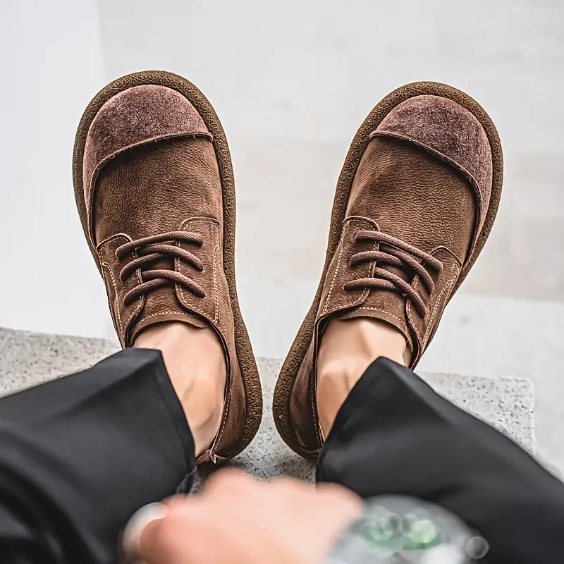 William - Men's orthopedic leather shoes