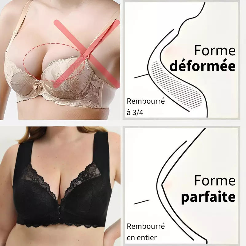 Cira - Wireless Front Closure Bra (3 Pack)