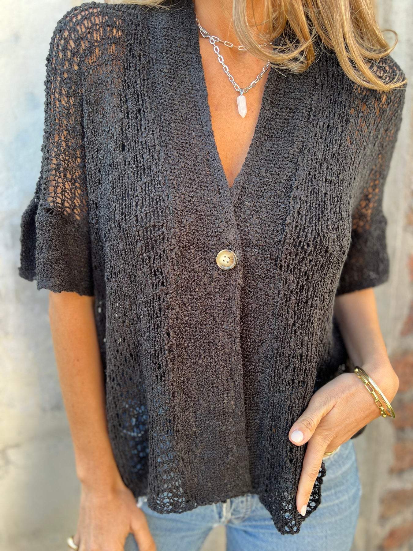 Aya - Casual Elegance Knitted Cardigan
