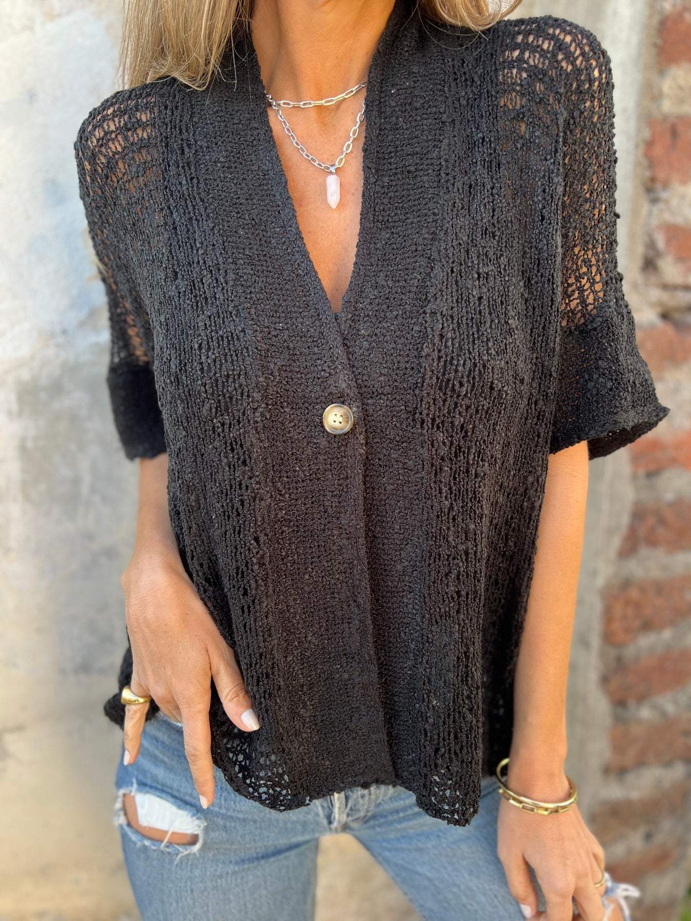 Aya - Casual Elegance Knitted Cardigan