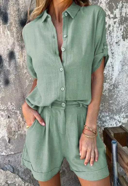 Sena - Lightweight Linen Set