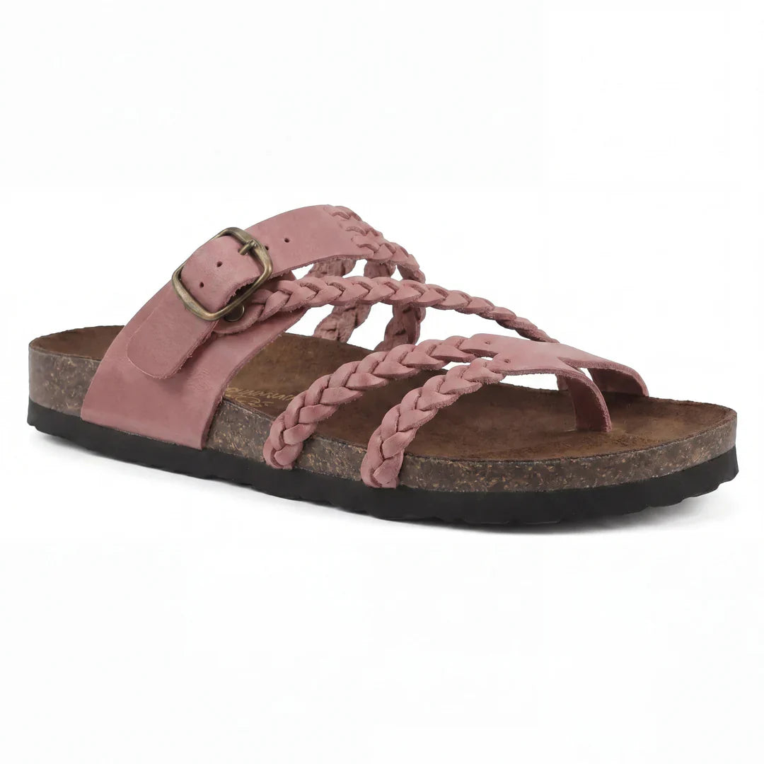 Dalyra - Women's Orthopedic Sandals with Adjustable Braided Straps
