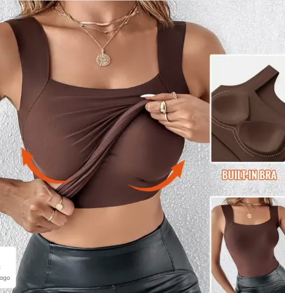 Primrose - Women's Thermal Tank Top with Built-in Support